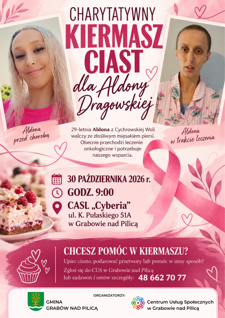 Kiermasz charytatywny dla Aldony Drągowskiej
